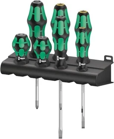 Wera Kraftform Plus Serie 300 300/7 Mix 2 Schraubendrehersatz, 7-tlg.