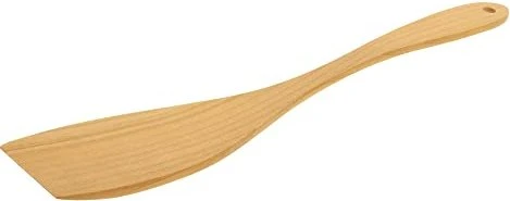 Holz-Kaufhaus Pfannenwender geschwungen aus Kirsche 28.5cm