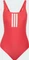 adidas 3-Streifen V-Back Badeanzug semi lucid red/white (Damen) Vorschaubild