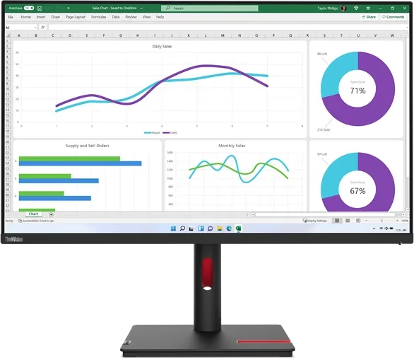 Lenovo ThinkVision T32h-30, 31.5"