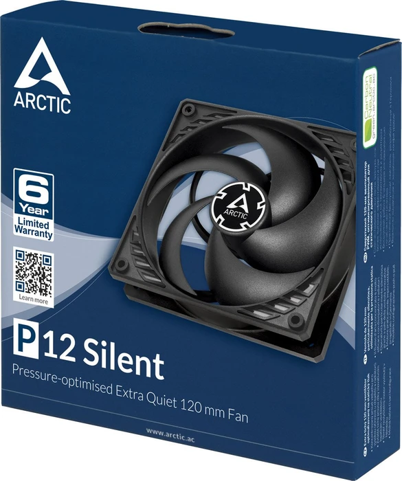 ARCTIC P12 Silent schwarz, 120mm