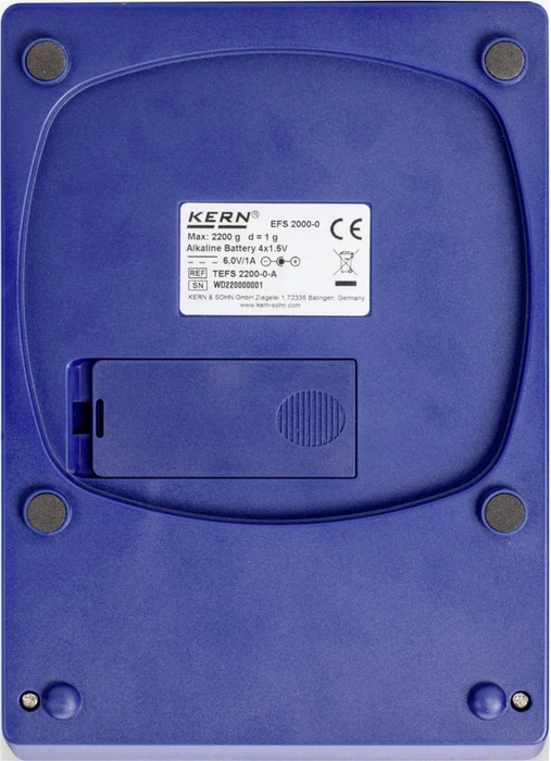 Kern EFS 600-1, Tischwaage, 620g, 0.1g