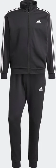 adidas Basic 3-Streifen Trainingsanzug schwarz (Herren)