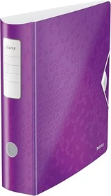 Leitz Qualitäts Ordner 2-Ring 180° Active WOW, 80mm, A4, violett metallic