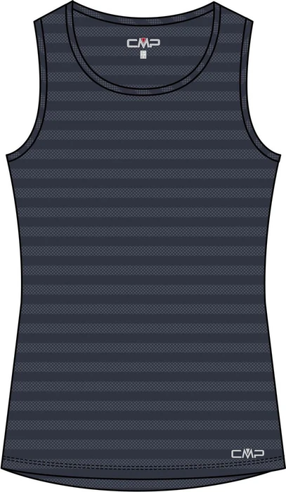 CMP Unlimitech Mesh Tanktop Funktionsshirt ärmellos anthrazit (Damen)