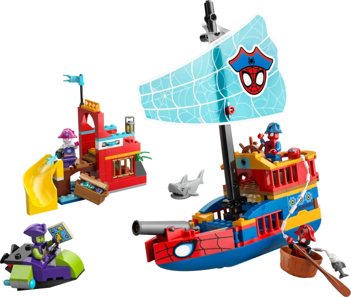 LEGO Juniors - Piratenschiff von Spideys Team