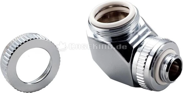 Phanteks Glacier G1/4" Rohranschluss 90° 16mm chrome
