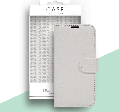 Case FortyFour No.11 für Apple iPhone 12 Pro Max weiß