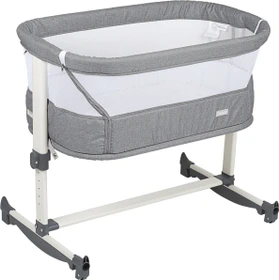 BabyGo Vivaldi Beistellbett grau
