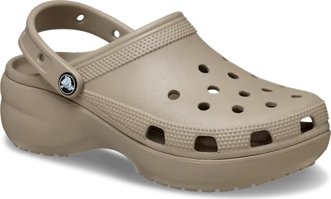 Crocs Classic Platform taupe (Damen)