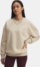 Under Armour Rival Oversize Sweatshirt city khaki light heather/white (Damen)