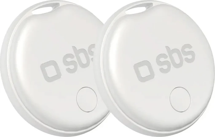 SBS Mobile Track My Dot Kit weiß, 2er-Pack (TEFINDTAGAP2SET)