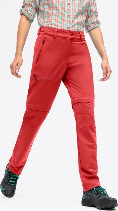 Maier Sports Nata Loop Zip-Off Hose lang red orcher (Damen)