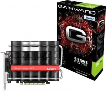 Gainward GeForce GTX 750 SilentFX, 2GB GDDR5, 2x DVI, Mini HDMI
