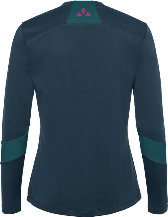 Vaude Qimsa Trikot langarm dark sea (Damen)