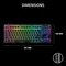 Razer Huntsman V3 Pro Low-profile Tenkeyless 8KHz, schwarz, LEDs RGB, Razer Low-Profile Analog Optical Switch, USB, US Vorschaubild
