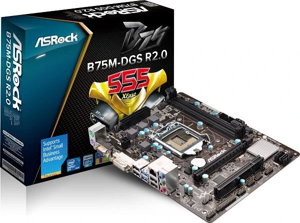 ASRock B75M-DGS R2.0 (Intel 1155)