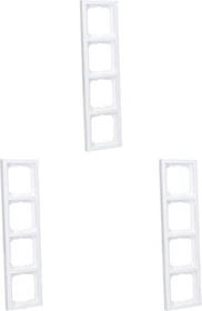 Busch-Jaeger Future linear Abdeckrahmen 4-fach Rahmen, studioweiß