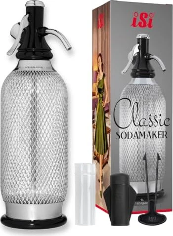 iSi Sodamaker Classic Trinkwassersprudler silber