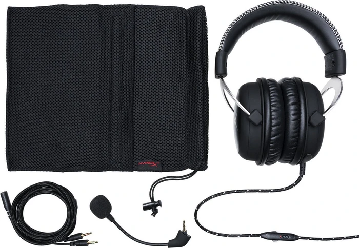 HP HyperX Cloud silber