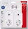 Vivanco Comfort Line Funksteckerset 3680W weiß, 2er Funksteckdosen-Set mit Fernbedienung Vorschaubild