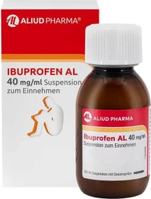Aliud Ibuprofen AL 40mg/ml Suspension, 100ml