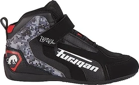 Furygan V4 Vented schwarz/grau/weiß/rot