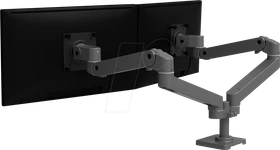 Ergotron LX Pro Dual Side-By-Side grau