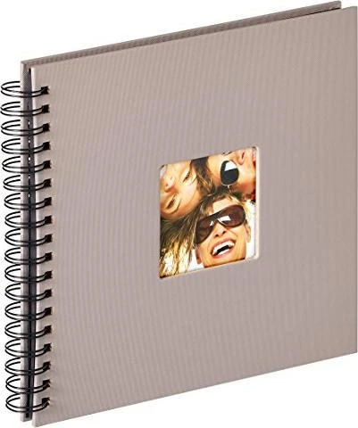 Walther Design Spiralalbum Fun 25x26 grau