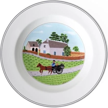 Villeroy & Boch Design Naif Bauer Suppenteller 21cm