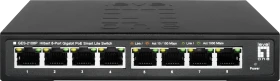 LevelOne GES Desktop Gigabit Smart Switch, 8x RJ-45, 112W PoE+ (GES-2108P / 52090803)