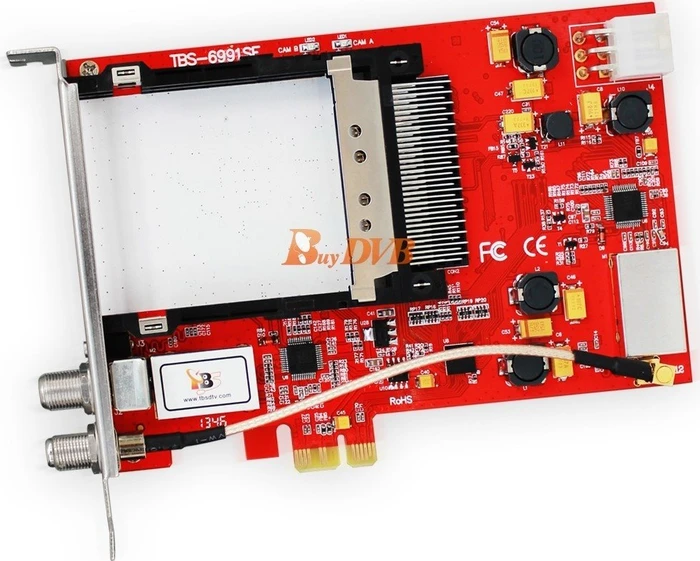 TBS DVB-S2 Doppel-Tuner mit CI, PCIe x1