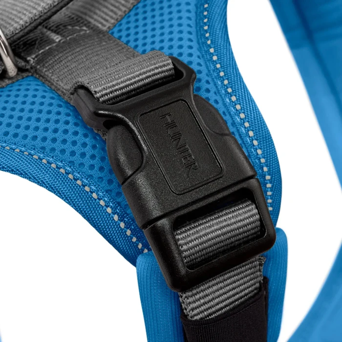 Hunter Geschirr Maldon Up, XS, blau/grau