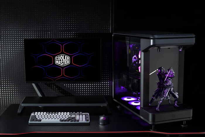 Cooler Master MasterFrame 360 Stage Mirror, schwarz, Glasfenster