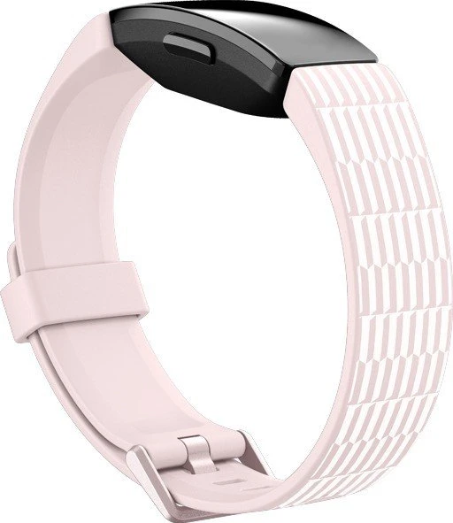 Fitbit Ersatzarmband Print Large für Inspire HR/Inspire deco white