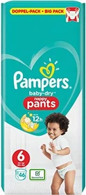Pampers Baby-Dry pants Gr.6 Einwegwindel, 15+kg, 46 Stück