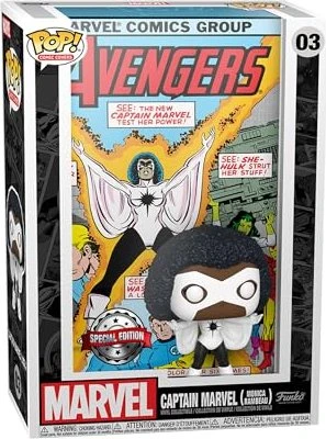 FunKo Pop! Comic Covers - Marvel - Captain Marvel