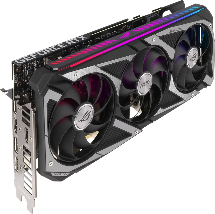 ASUS ROG Strix GeForce RTX 3060 OC V2, ROG-STRIX-RTX3060-O12G-V2-GAMING, 12GB GDDR6, 2x HDMI, 3x DP