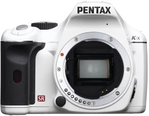 Pentax K-x weiß Body