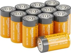 AmazonBasics Alkaline Baby C, 12er-Pack