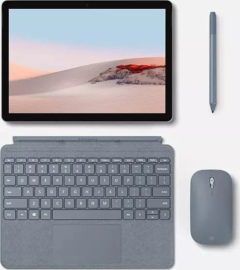 Microsoft Surface Go 2 Signature Type Cover, Eisblau, DE, Business