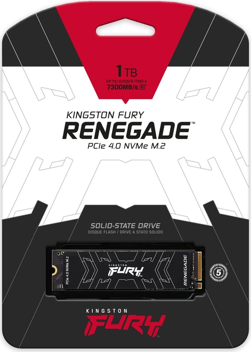 Kingston FURY Renegade SSD 1TB, M.2 2280 / M-Key / PCIe 4.0 x4