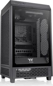 Thermaltake The Tower 200, schwarz, Glasfenster, Mini-ITX