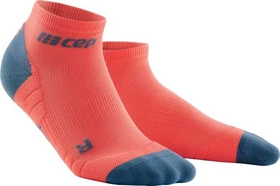 CEP Compression Low 3.0 Laufsocken coral/grey (Herren)