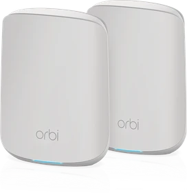 Netgear Orbi Wi-Fi 6, 350 Serie RBK352, AX1800, Router und Repeater Set, 2er-Bundle (RBK352-100EUS / RBK352-100UKS)
