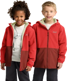 Jack Wolfskin Snow Days Funktionsjacke siren red (Junior)