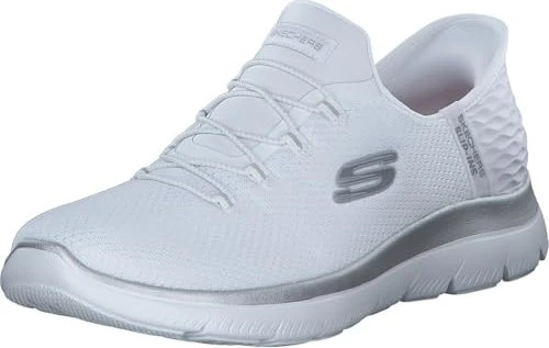 Skechers Slip-Ins: Summits - Diamond Dream weiß/silber (Damen)