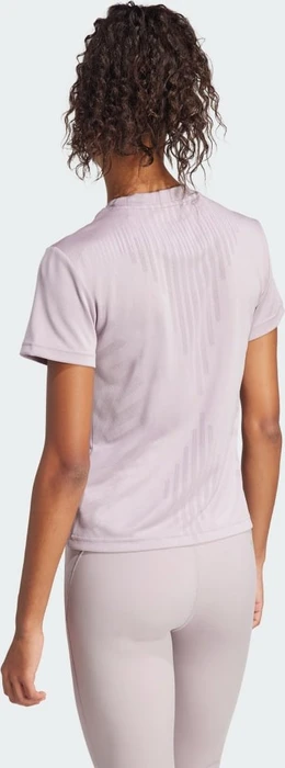 adidas HIIT Airchill Training Funktionsshirt kurzarm preloved fig (Damen)
