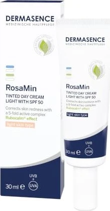 Dermasence RosaMin getönte Tagespflege hellf LSF50, 30ml