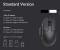 Keychron M7 Wireless Mouse schwarz, USB/Bluetooth Vorschaubild